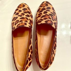J Crew Leopard Print Flats